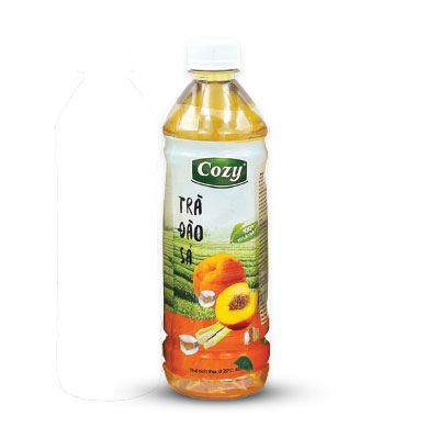 Trà đào sả Cozy 455ml