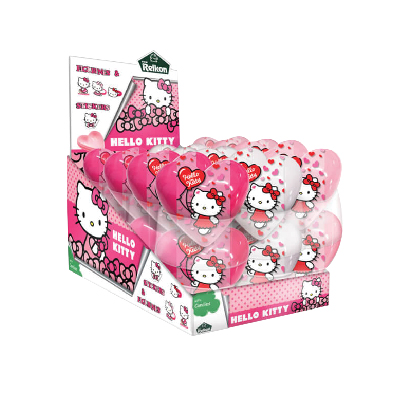 Kẹo trái tim đồ chơi Hello Kitty Relkon
