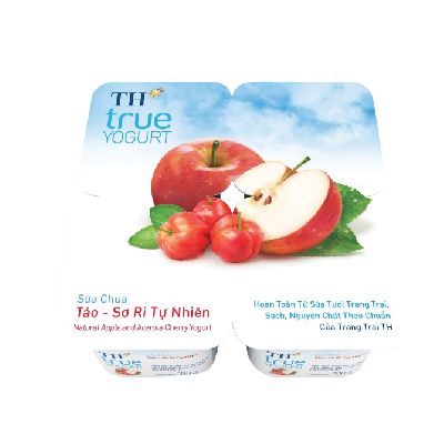 Sữa chua táo sơ ri TH True Yogurt 100g