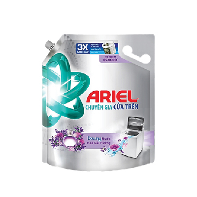 Nước giặt Ariel cửa trước hương oải hương túi 3.05kg