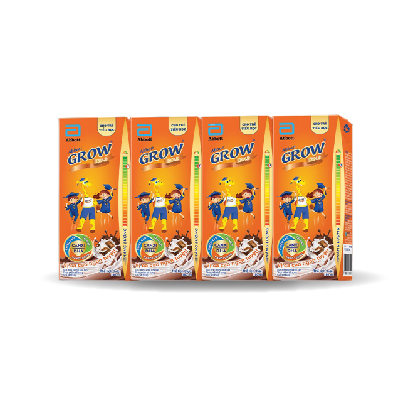 Sữa tiệt trùng  Abbout Grow Gold vị ca cao 180ml