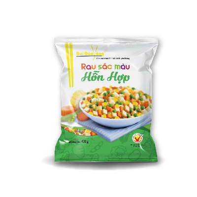 Rau sắc màu rau hỗn hợp 400g
