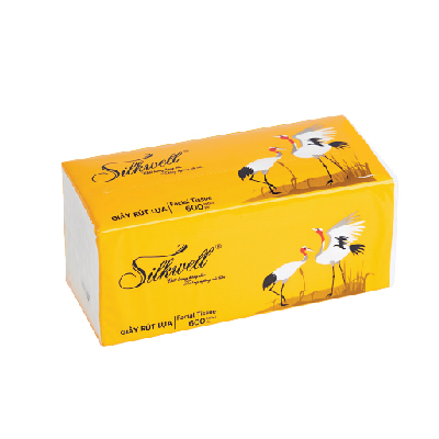 Giấy rút lụa Skillwell 200 tờ 3 lớp