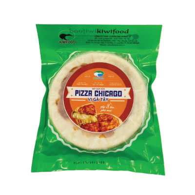 Bánh Pizza Vị Gà Tây Sốt Kem Nấm 400g - Chicago