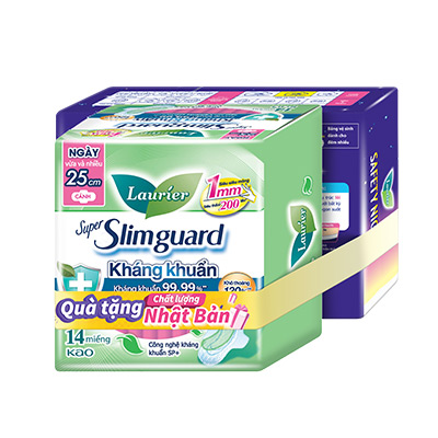 Băng vệ sinh LAURIER Super Slimguard  25cm