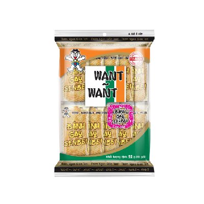 Bánh gạo Senbei Ww vị nước tương Nhật 105g