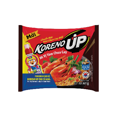 Mì tôm chua cay KORENO 67g