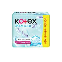 Băng vệ sinh KOTEX Maxcool siêu mỏng cánh 20cm (16 miếng)
