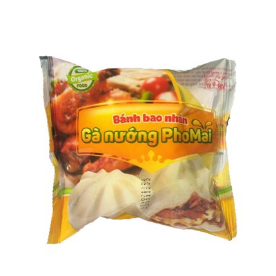 Bánh bao nhân gà pho mai 130g