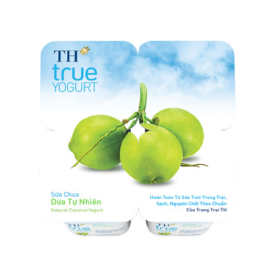 Sữa chua dừa TH True Yogurt 100g