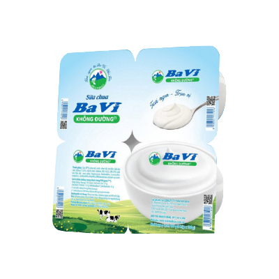 Sữa chua ăn không đường 100g Ba Vì