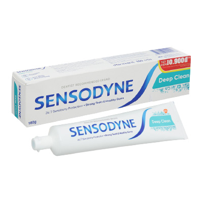 Kem đánh răng SENSODYNE DEEP CLEAN 160g