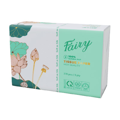 Giấy rút Sen cao cấp FAIRY 270 tờ