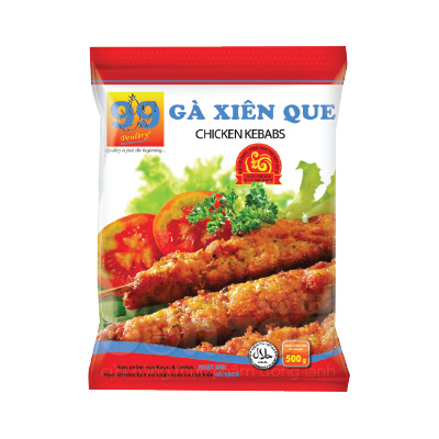 Gà xiên que 500gr