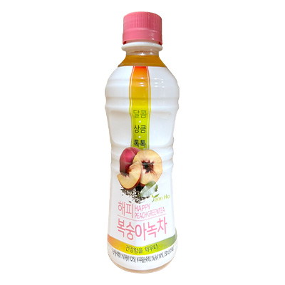 Trà đào Happy Peach Greentea 350ml