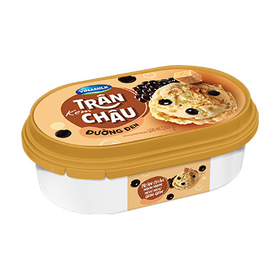 Kem trân châu đường đen 400ml