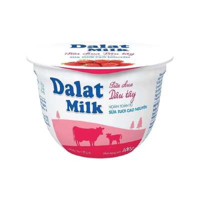 SC ăn Dalatmilk dâu tây 100g