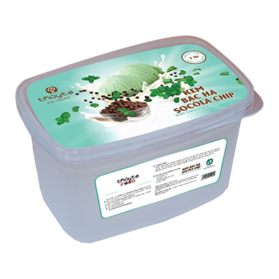 Kem hộp bạc hà CHIP 1L
