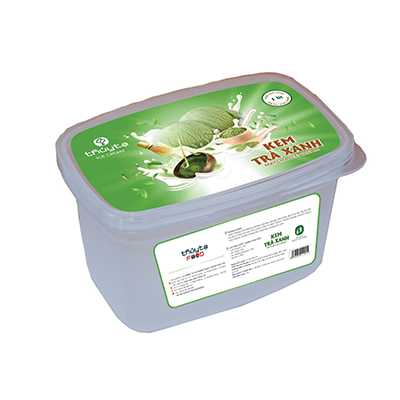 Kem hộp trà xanh 1L