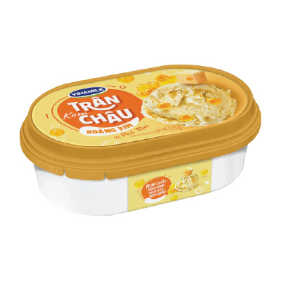 Kem Trân Châu Hoàng Kim Vị Phô Mai 400ml*T4 VNM
