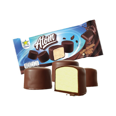 Kem viên Atom (vani &amp; socola) 60g