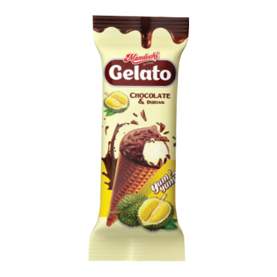 Kem ốc cao cấp Gelato vị sầu riêng 65g