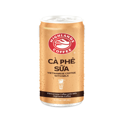 Ca phê sữa đá pha sắn 185ml