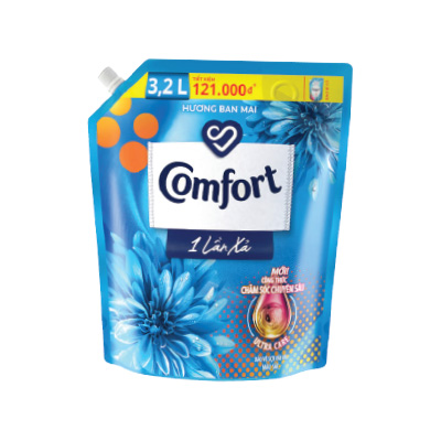Nước xả COMFORT 1 lần xả thơm dịu êm 3,8L