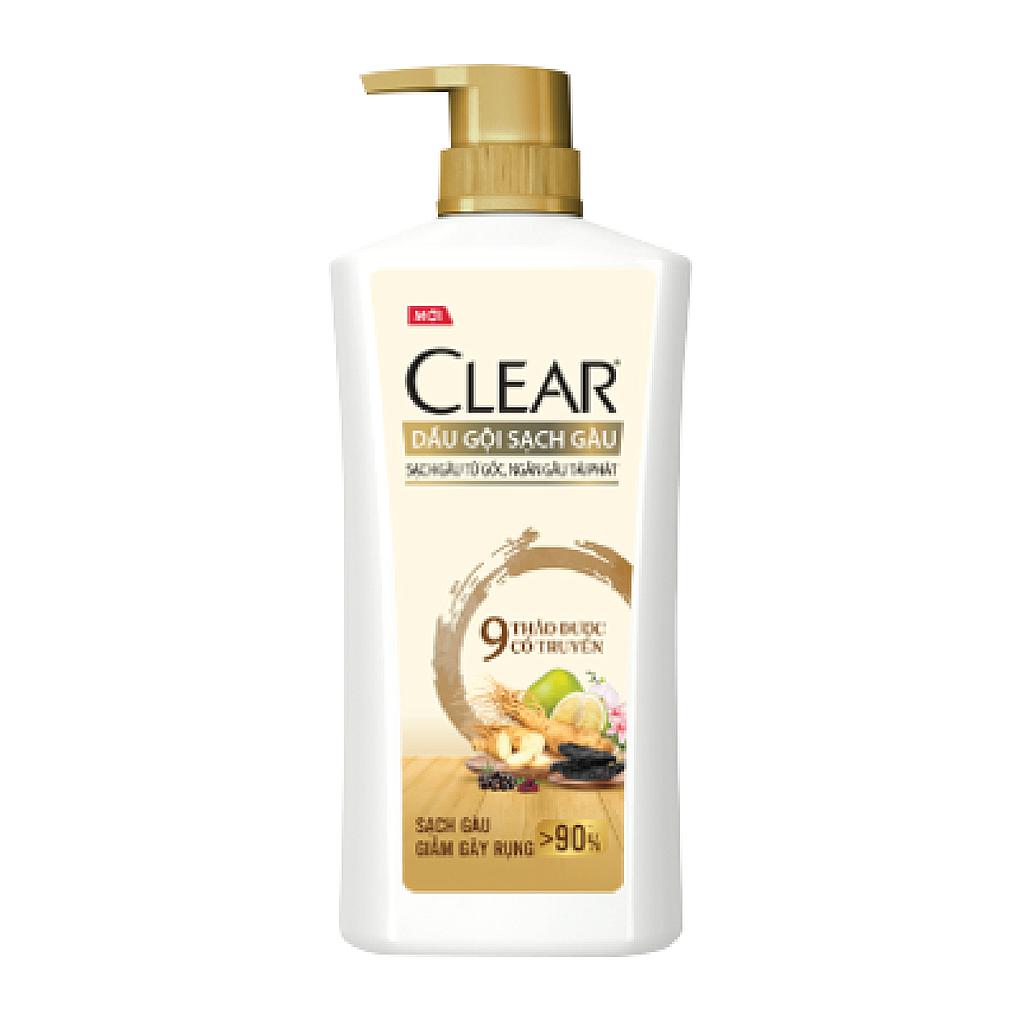 Dầu gội CLEAR 9 thảo dược cổ truyền 630g