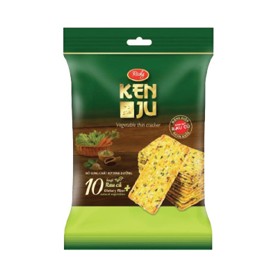 Bánh Kenju rau củ túi 192g
