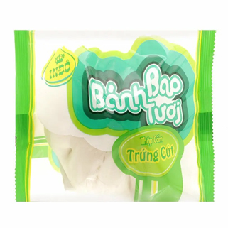 Bánh bao tươi thập cẩm trứng cút 150gr