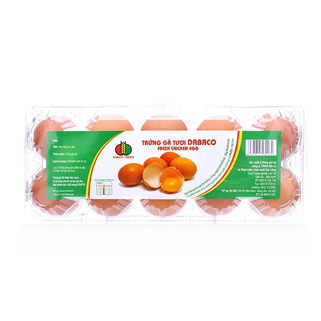 Trứng gà tươi hộp 10 quả
