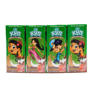 Sữa Kun lúa mạch 180ml