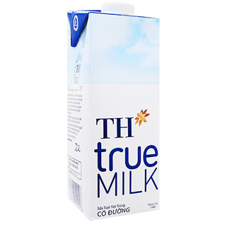 Sữa tươi tiệt trùng TH có đường 1L