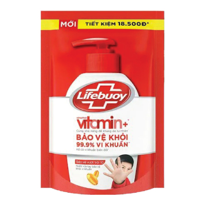 Nước rửa tay Lifebouy bạc bảo vệ túi 400g