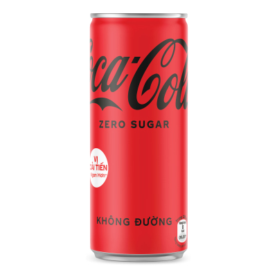 Nước Cocacola Zero Sleek 320ml