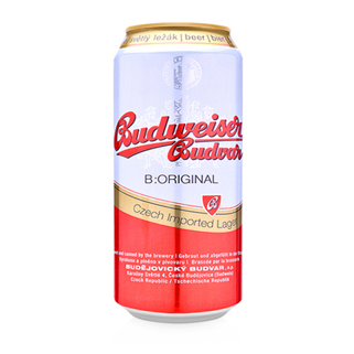 Bia Budweiser Budvar lon 500ml