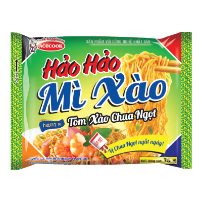 Mỳ hảo hảo tôm xào chua ngọt 75g