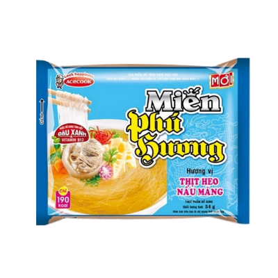Miến Phú Hương thịt heo nấu măng 54Gr