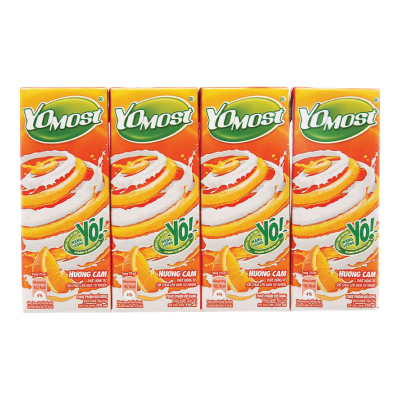 Sữa Yomost vị cam 170ml
