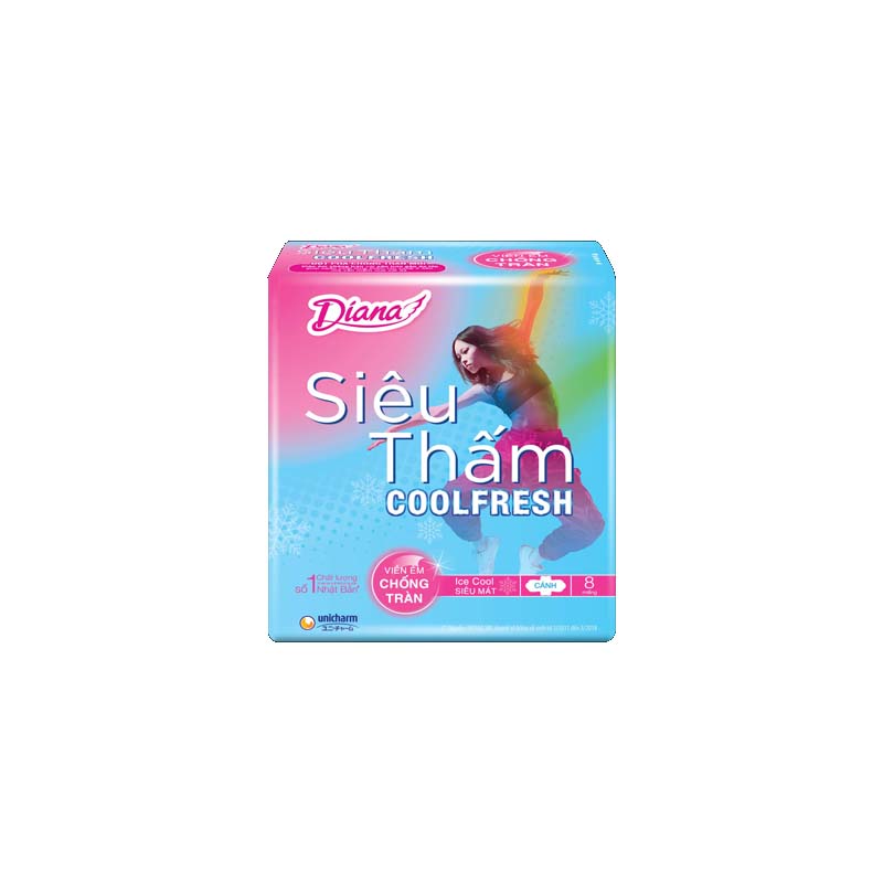 BVS Diana siêu thấm Cool Fresh SMC 8M