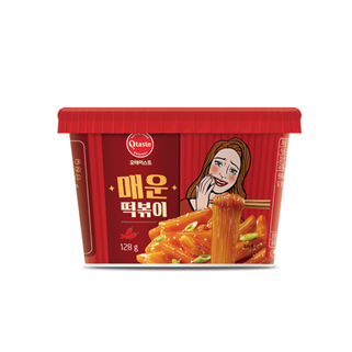 Bánh gạo Topokki sốt cay 128Gr