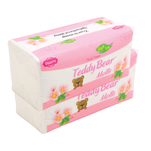 Giấy rút Teddy Bear Mollis 300 tờ