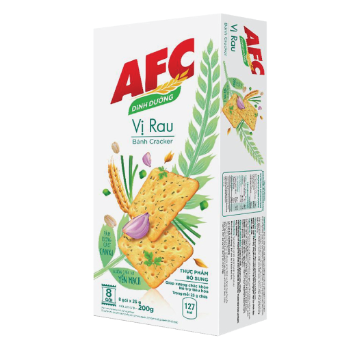 Bánh AFC 200Gr rau cải
