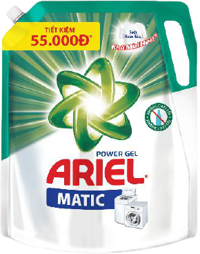 Ariel nước giặt túi 2.15kg