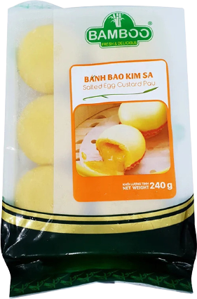 Bánh bao kim sa 240gr