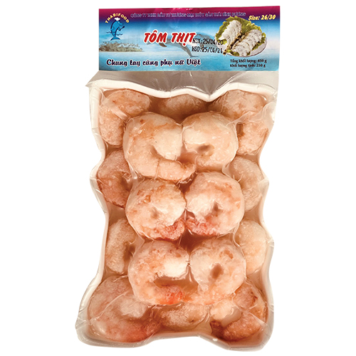 Tôm sú tươi 26/30 450gr-0%