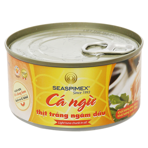 Cá ngừ thịt trắng 185g