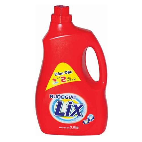 Nước giặt Lix đậm đặc 3.6kg