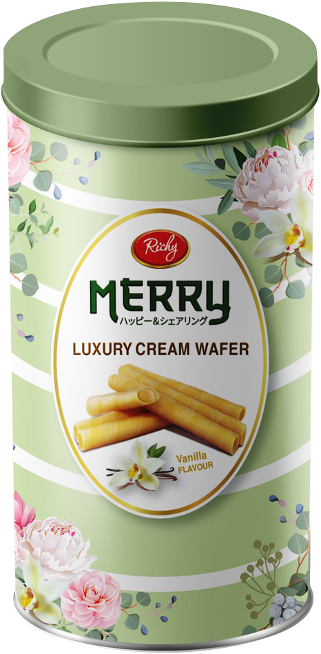 Richy Merry - Bánh kem quế vị vani 208g